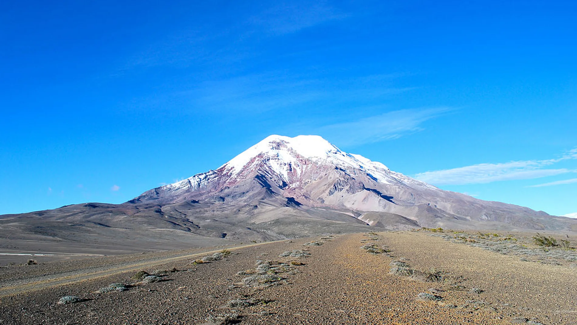 El volcán Chimborazo