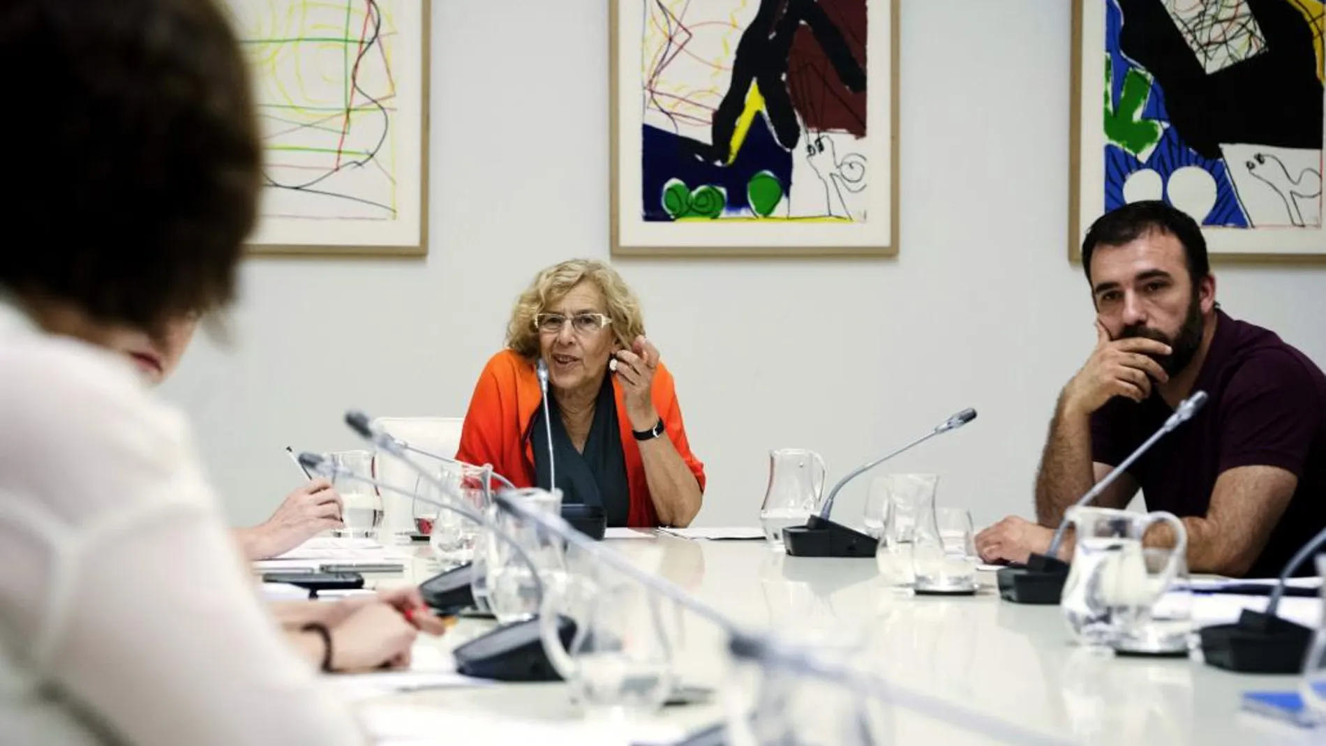 La alcaldesa de Madrid, Manuela Carmena