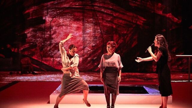Rocío Molina y Silvia Pérez Cruz protagonizan “Grito pelao” Foto/Teatro Cervantes