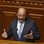El presidente del Parlamento Europeo, el socialista alemán Martin Schulz