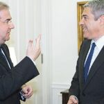 Herrera amarra la cooperación transfronteriza con Portugal