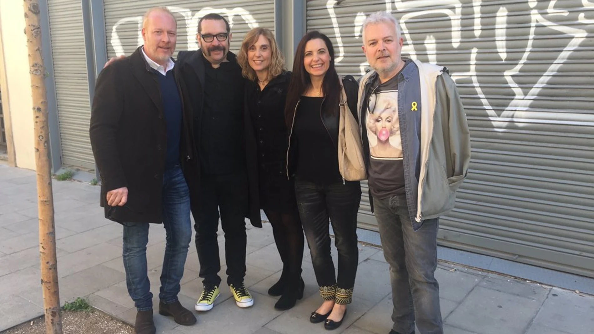 Frank Díaz, David Muñoz, Yolanda Ventura, Gemma Prat y Tino Fernández