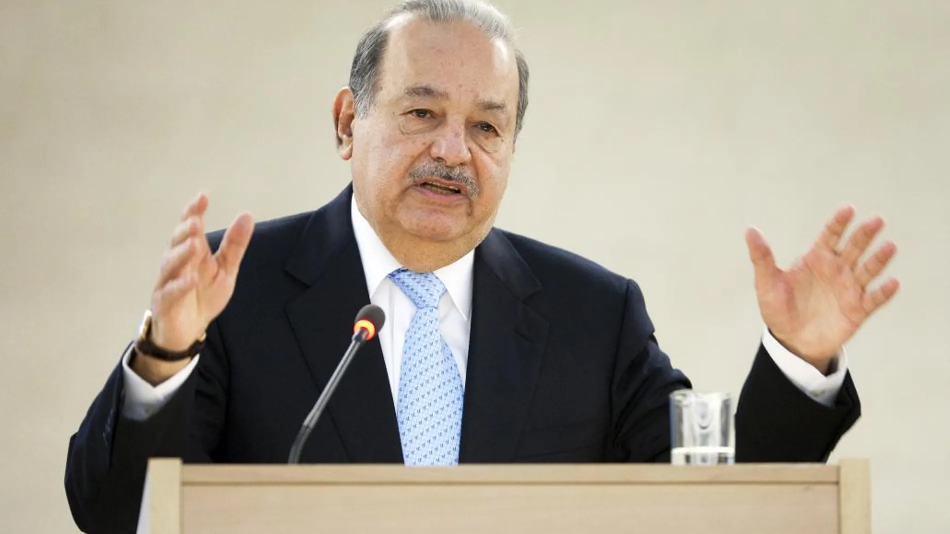 El empresario mexicano Carlos Slim