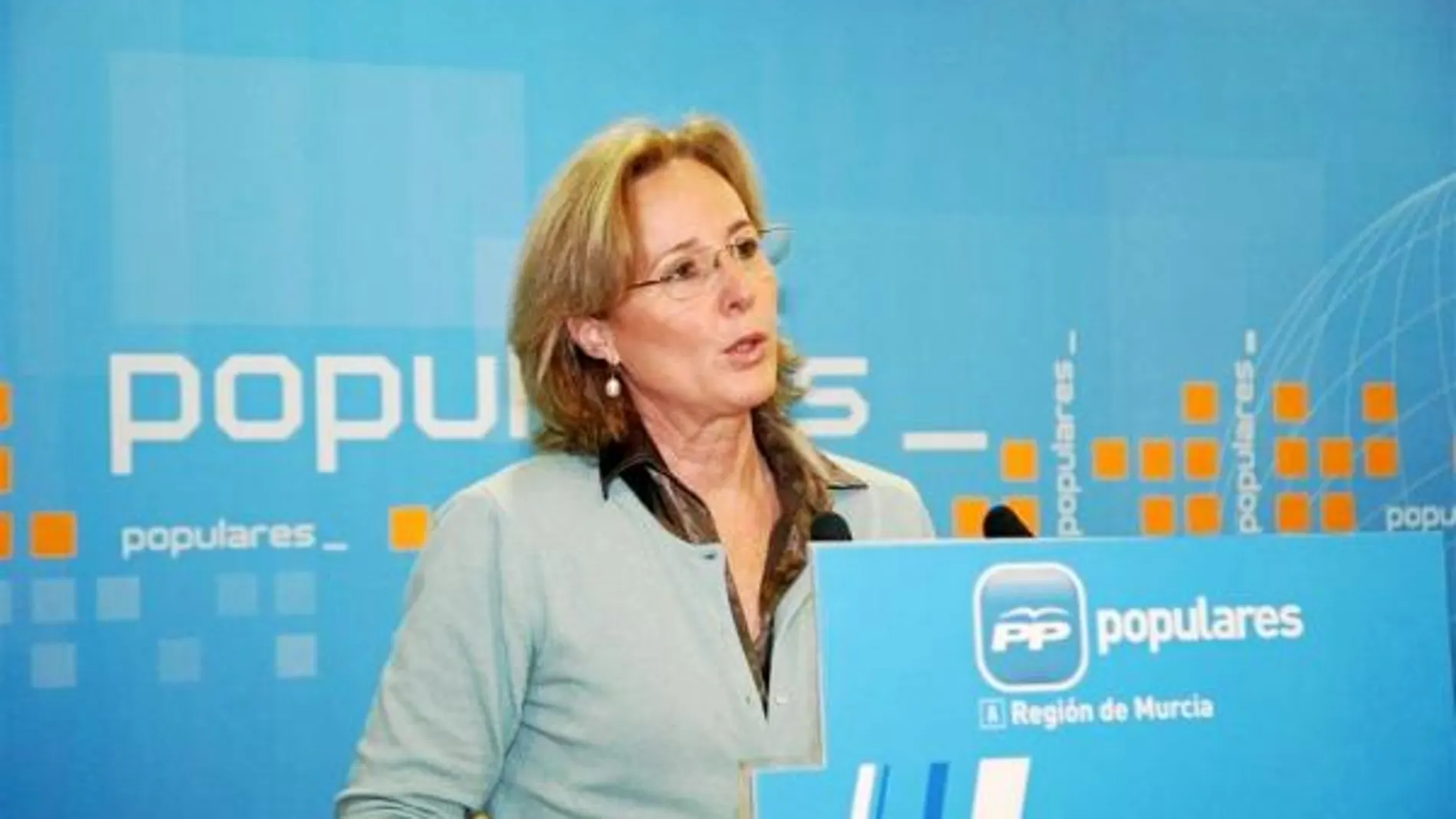 La portavoz de Política Social del Grupo Popular, Lourdes Méndez, en una imagen de archivo