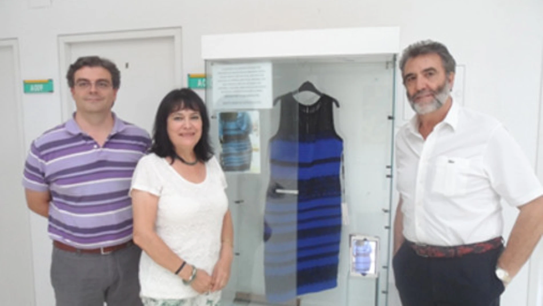 De izquierda a derecha los investigadores autores del estudio: Pedro Pardo, Isabel Suero y Ángel Luis Pérez
