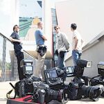 Los fotógrafos se negaron a entrar al nuevo museo