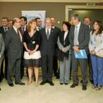La consellera de Justicia, Paula Sánchez de León, intervino ayer en el foro Europa Opina Bolonia