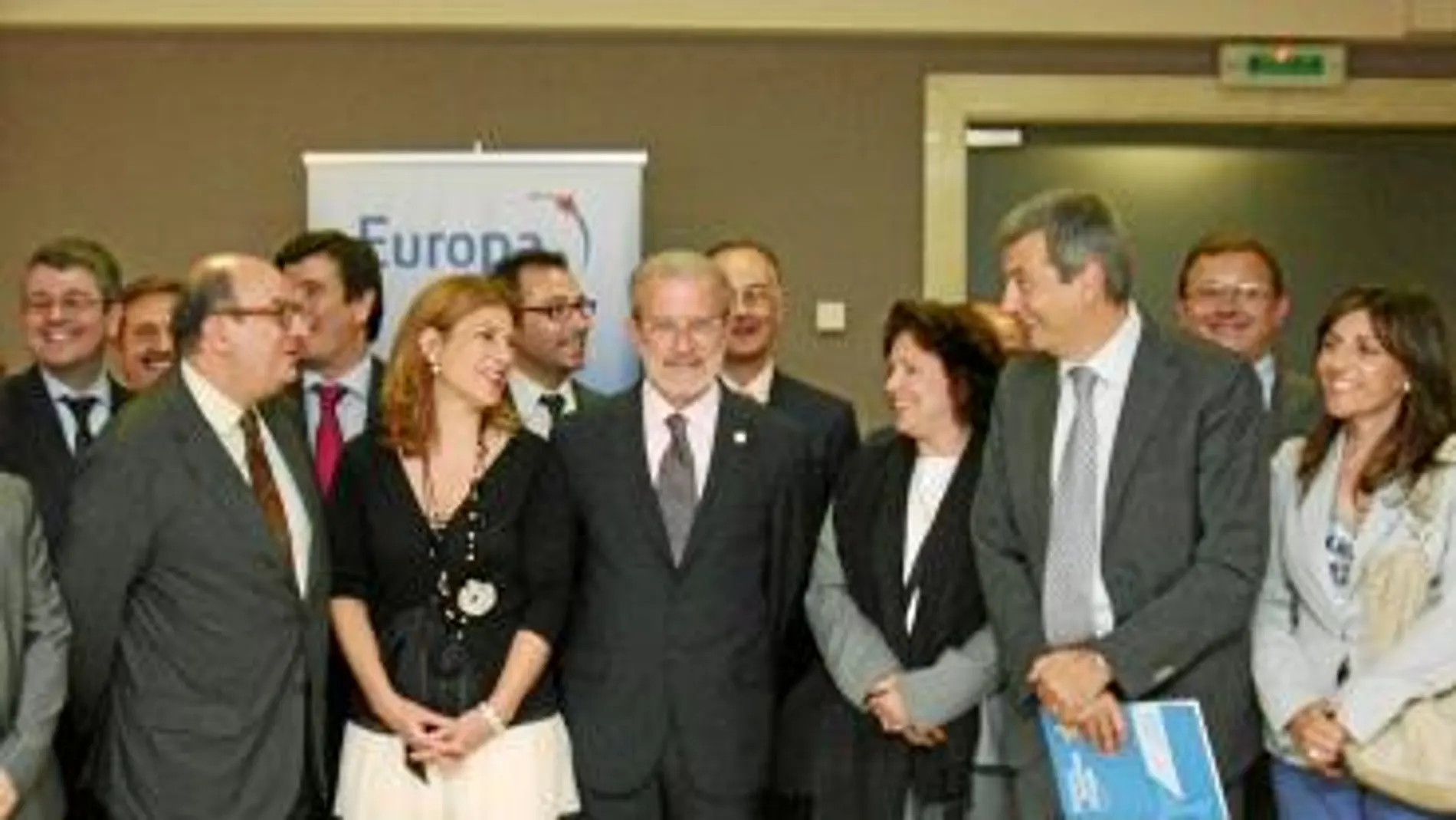 La consellera de Justicia, Paula Sánchez de León, intervino ayer en el foro Europa Opina Bolonia