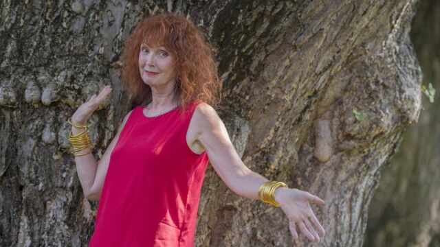 La actriz Sabine Azema posa durante el photocall de la película «Cosmos».