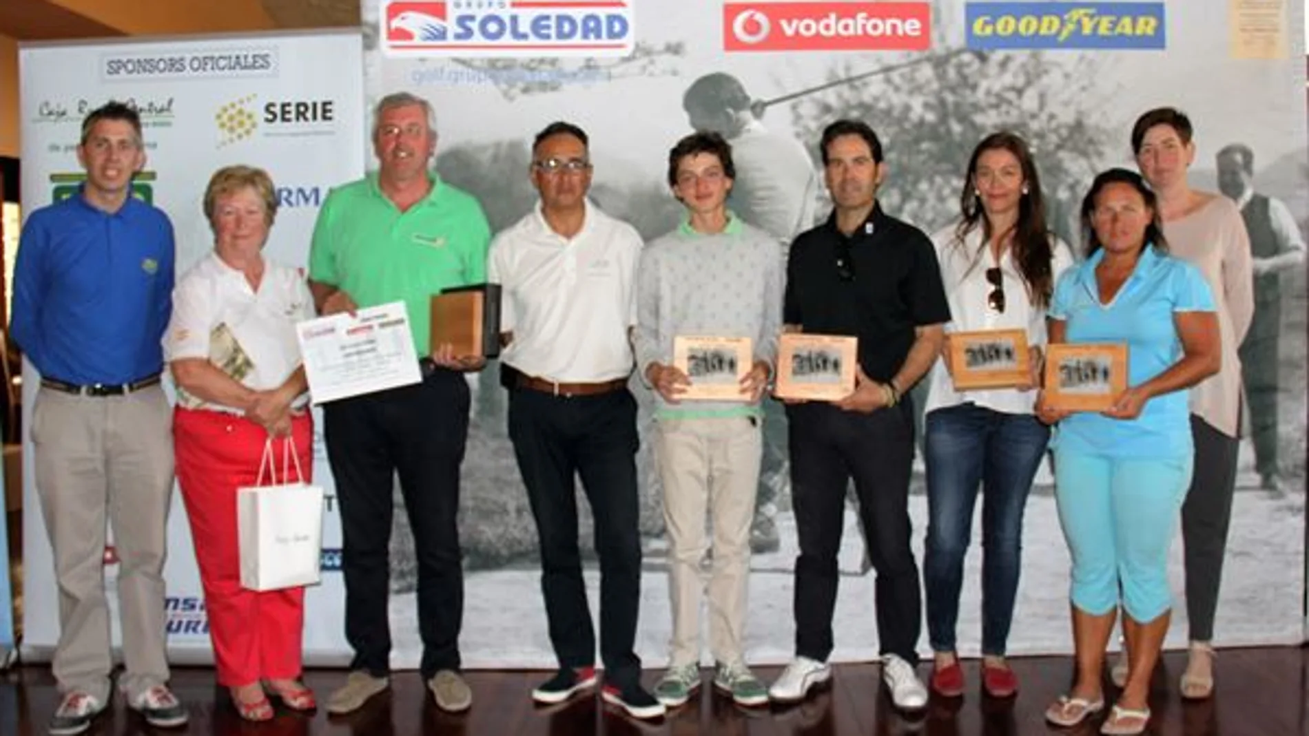 Ganadores de la prueba