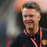 Louis van Gaal, técnico del Manchester United.