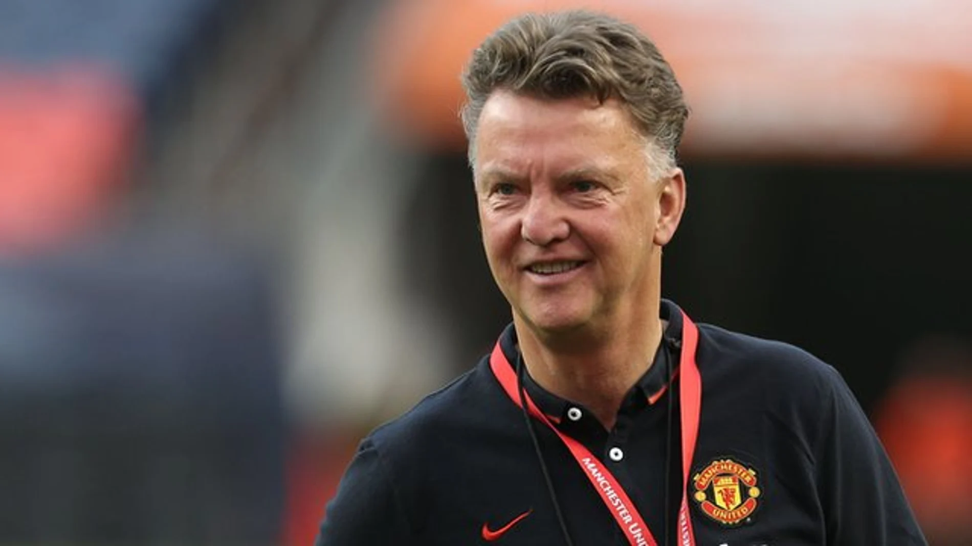 Louis van Gaal, técnico del Manchester United.