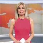 Sandra Golpe en los informativos de Antena 3