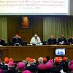 El Papa Francisco durante el Sínodo de obispos