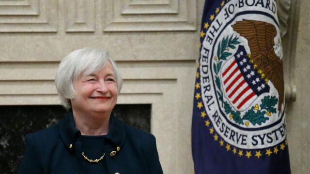 La presidenta de la Reserva Federal de EE UU, Janet Yellen