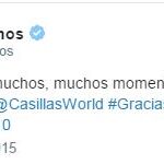 Las redes sociales se vuelcan con Iker Casillas en su adiós