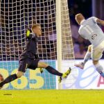 Guidetti marca el cuarto gol a Ter Stegen en Vigo