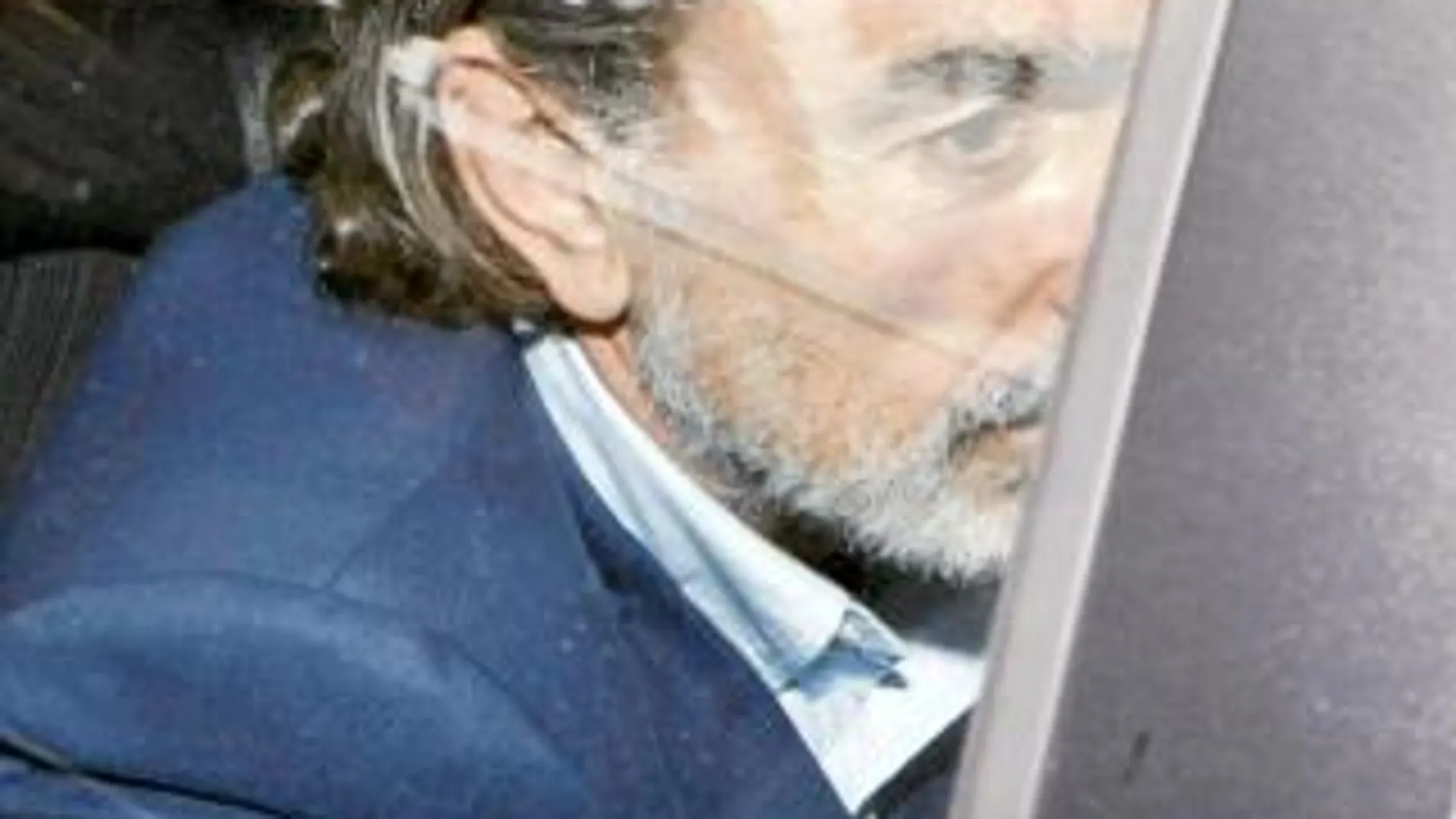 Francisco Correa, el supuesto cerebro de la «trama Gürtel», en uno de los traslados para declarar en el TSJ de Madrid