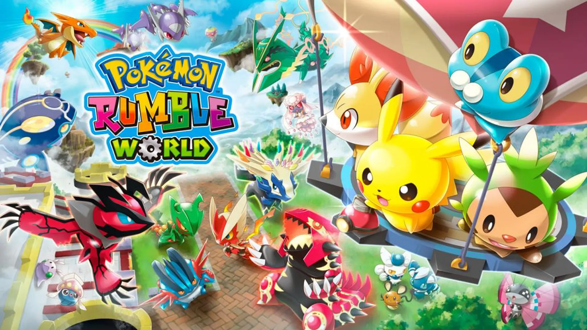 Pokémon Rumble World llegará en formato físico a finales de enero