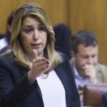 La presidenta de la Junta de Andalucía, Susana Díaz
