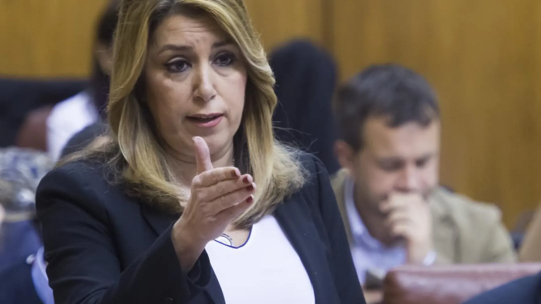 La presidenta de la Junta de Andalucía, Susana Díaz