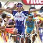 Joaquim Rodríguez se adjudica la etapa al sprint frente a Contador