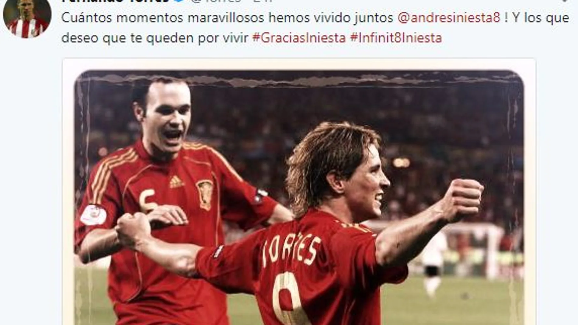 Tuit de Fernando Torres
