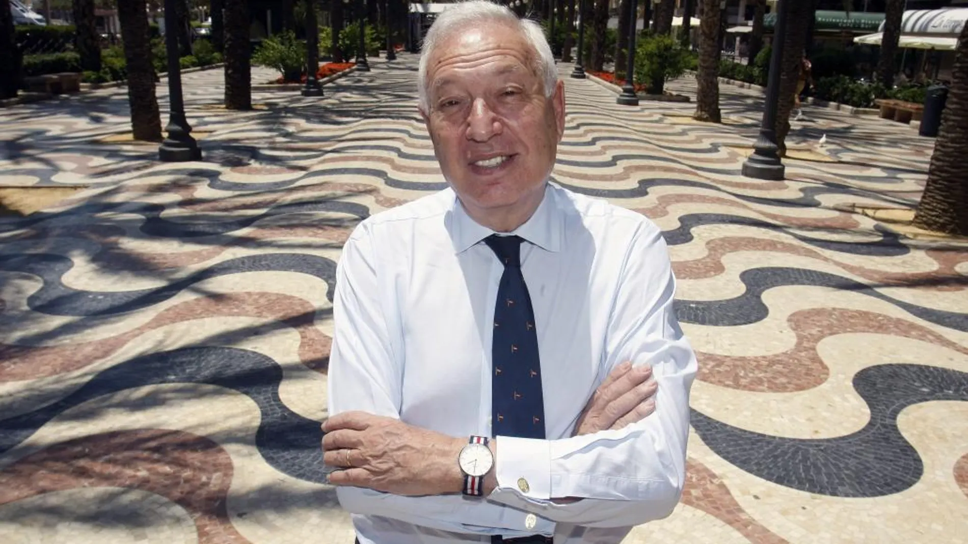 El ministro de Asuntos Exteriores y Cooperación en funciones y cabeza de lista del PP por Alicante, José Manuel García-Margallo