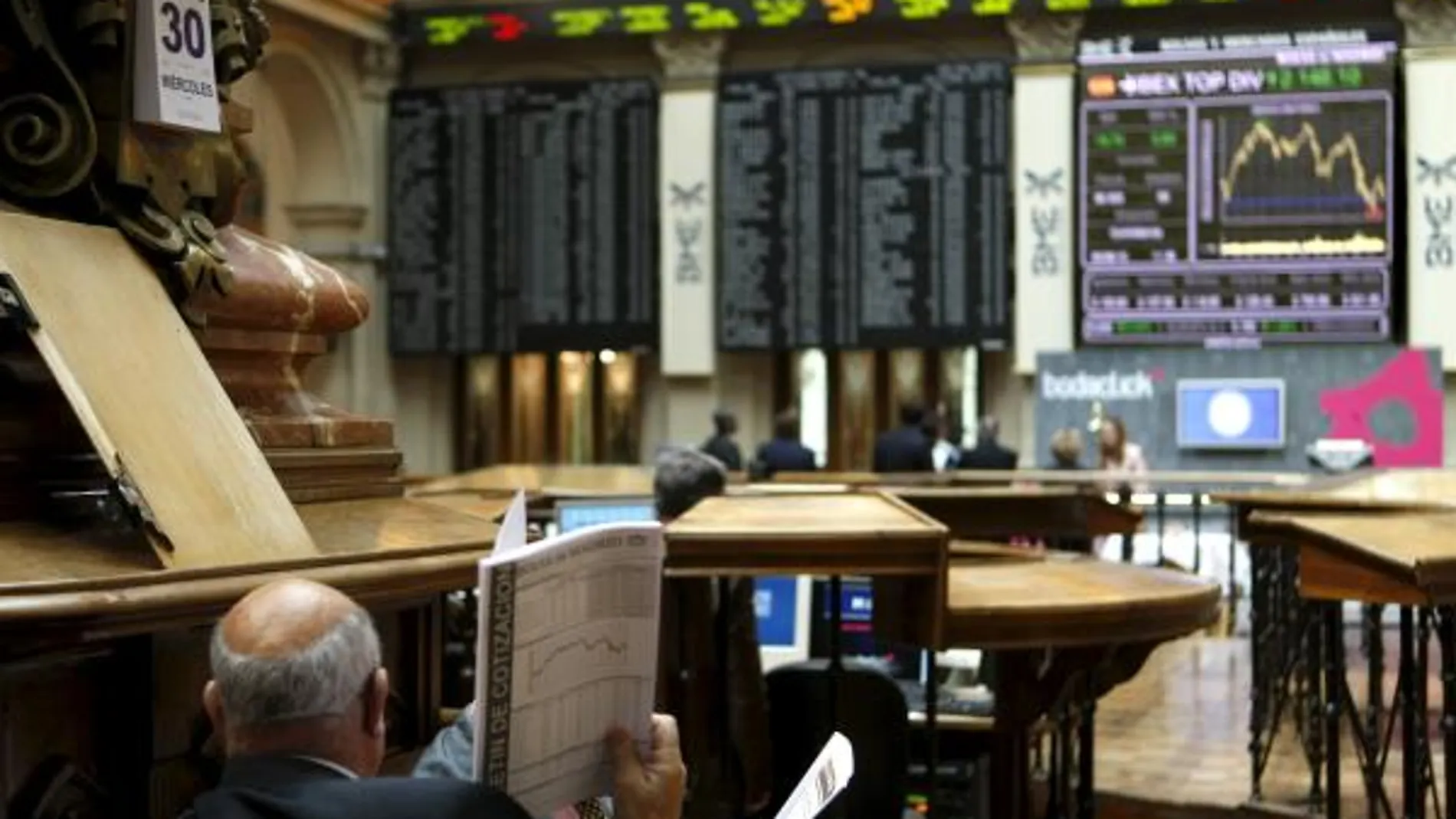 El Ibex cae el 2,23%
