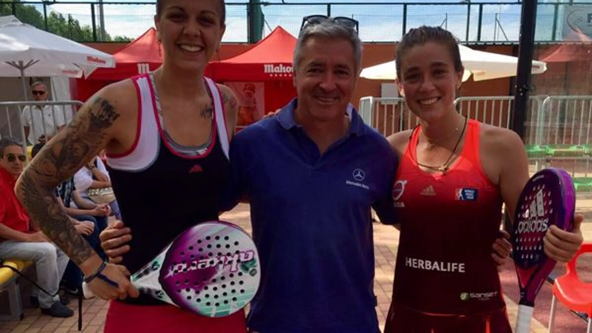Alba Galán y Marta Ortega, campeonas en la categoría femenina