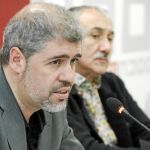 Los líderes de CC OO, Unai Sordo, y UGT, Pepe Álvarez, descartan la derogación