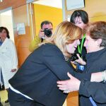 La presidenta de la Junta visitó ayer las nuevas instalaciones del hospital comarcal de Loja
