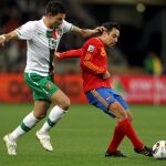 Un Xavi recupeado volvió a brillar ante Portugal