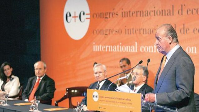 El Rey pide invertir en cultura porque facilitaría el poder salir de la crisis