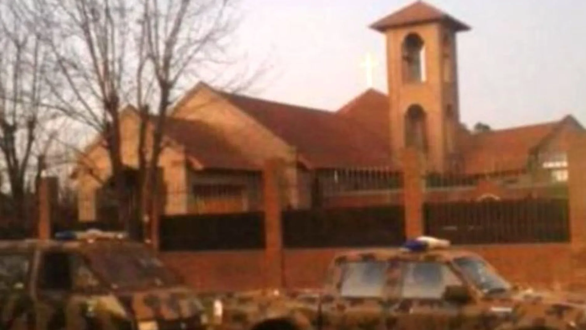 La policía entró hoy en el convento de las Hermanas Carmelitas Descalzas de la localidad de Nogoyá.