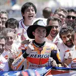  Moto GP: Márquez responde a su manera