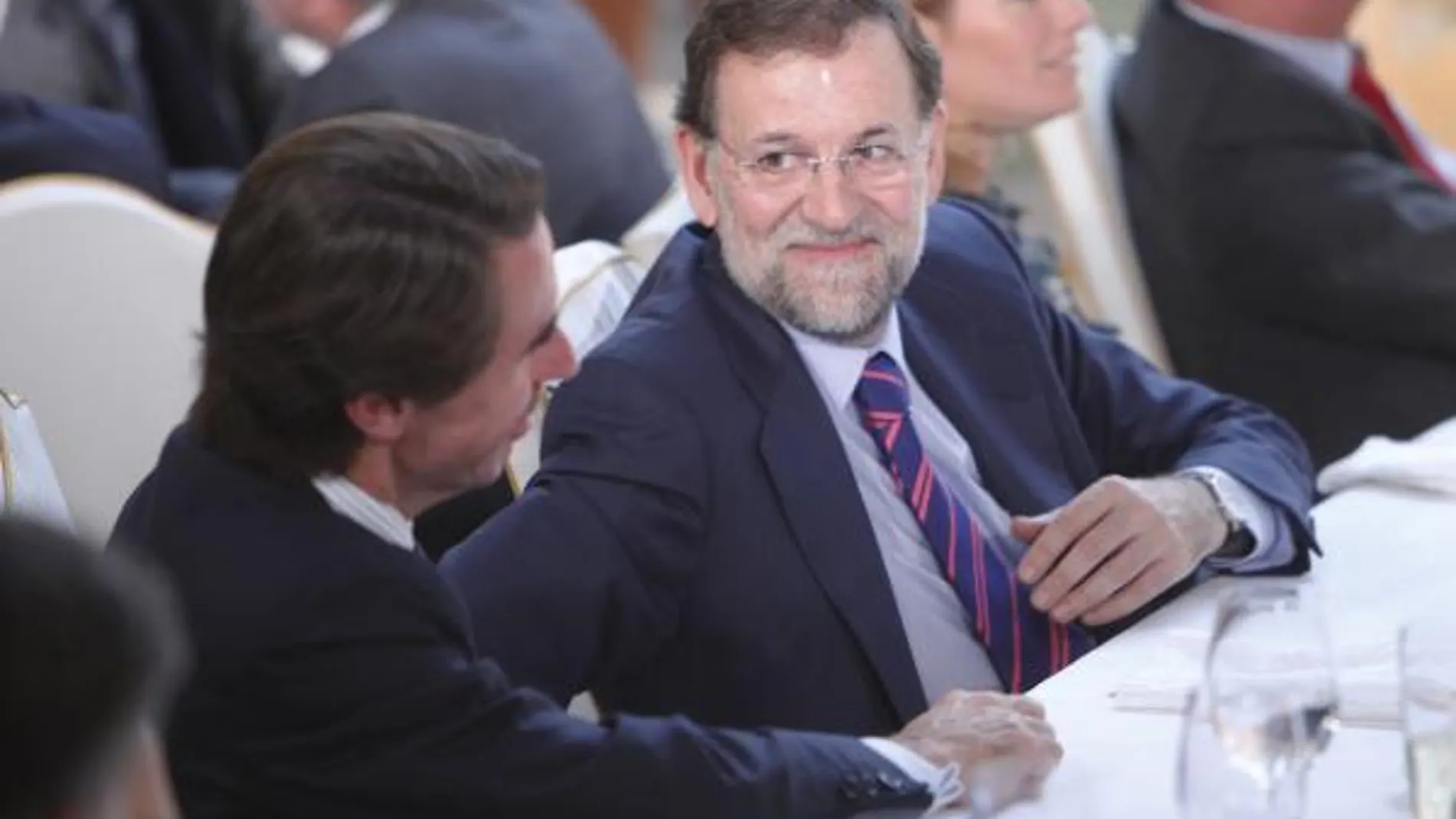 Aznar y Rajoy mostraron ayer su conexión en la lucha contra el terrorismo