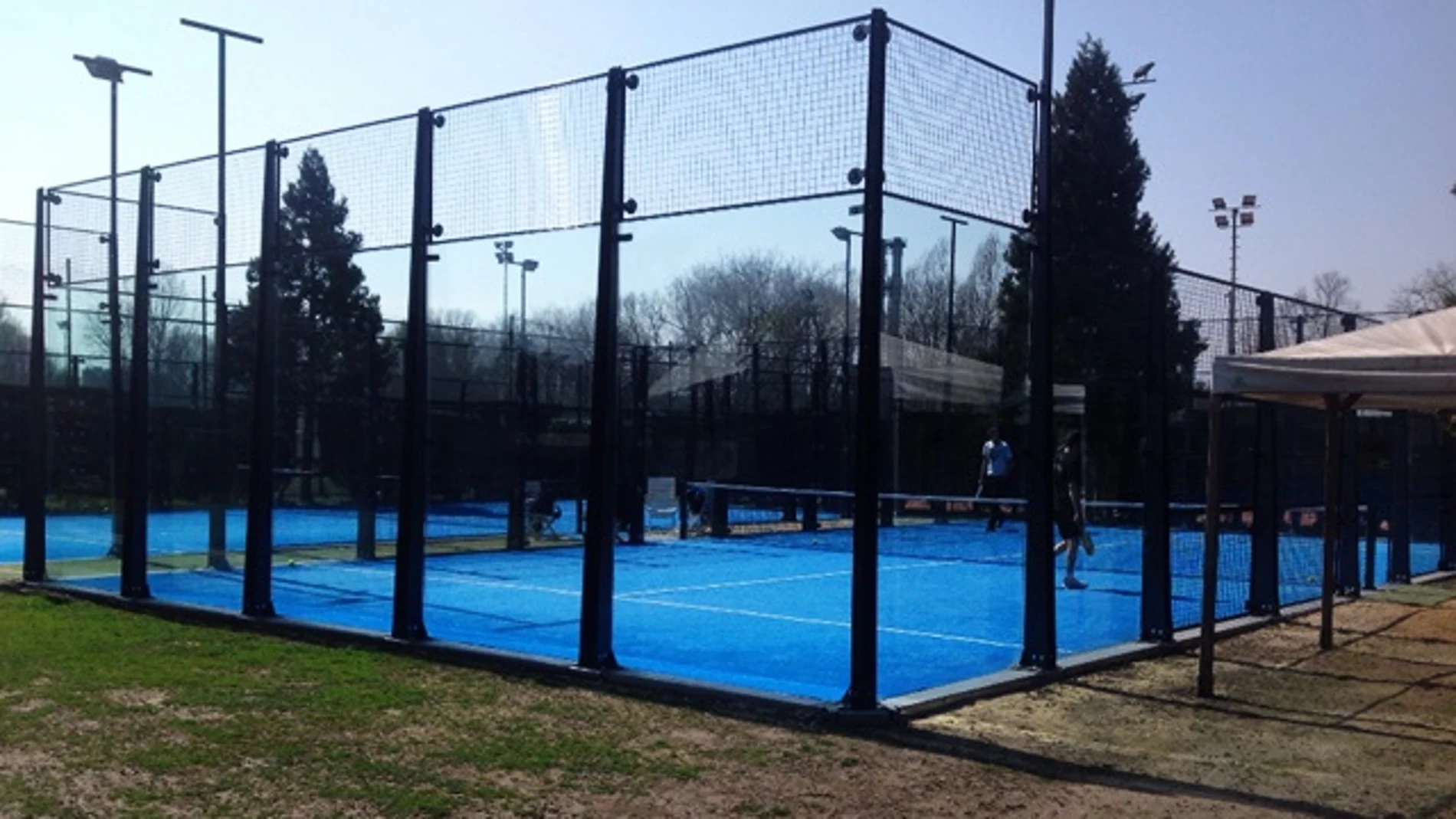 Pista de pádel en Turín