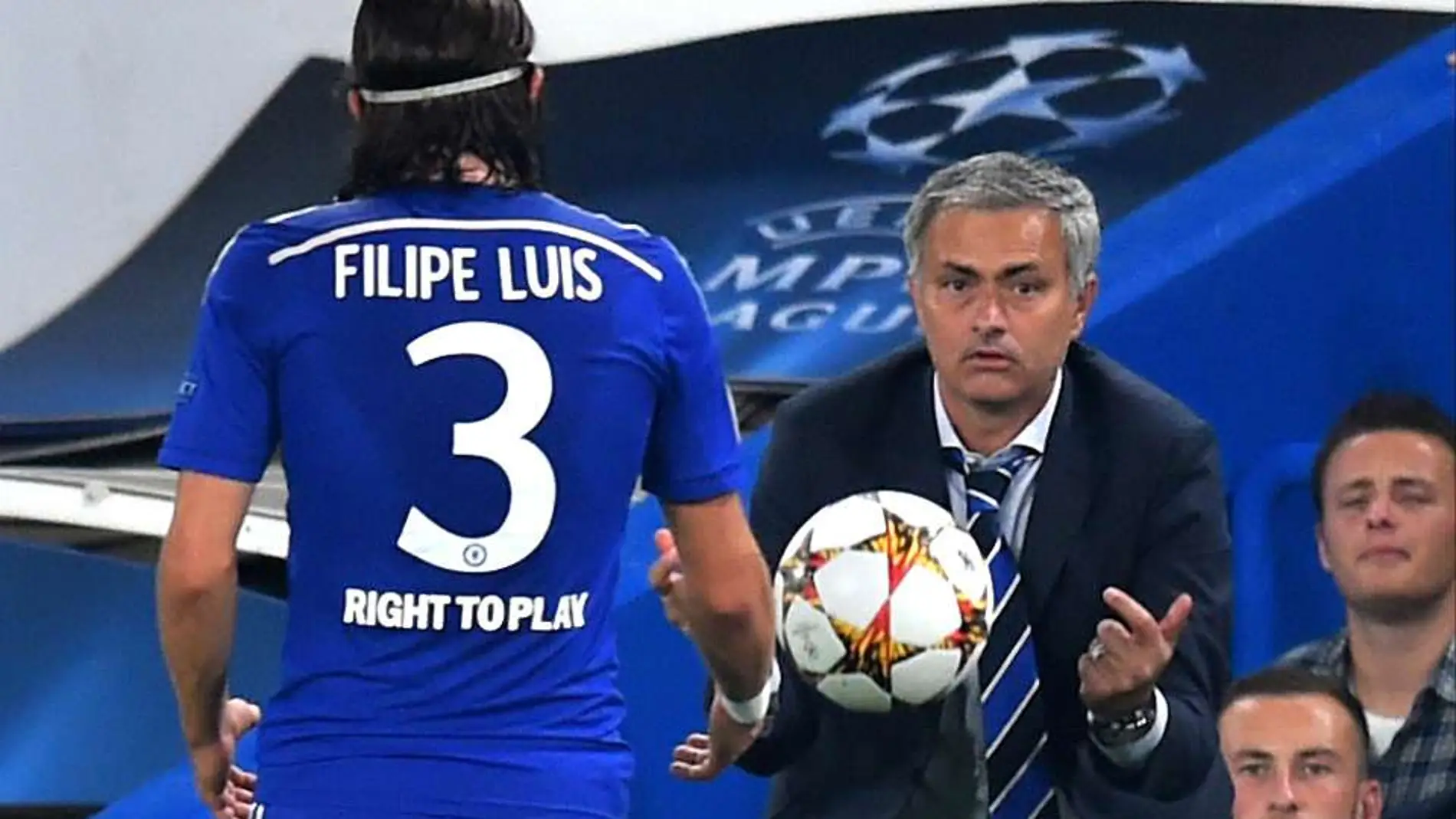 Filipe Luis ha gozado de escasas oportunidades con Mourinho