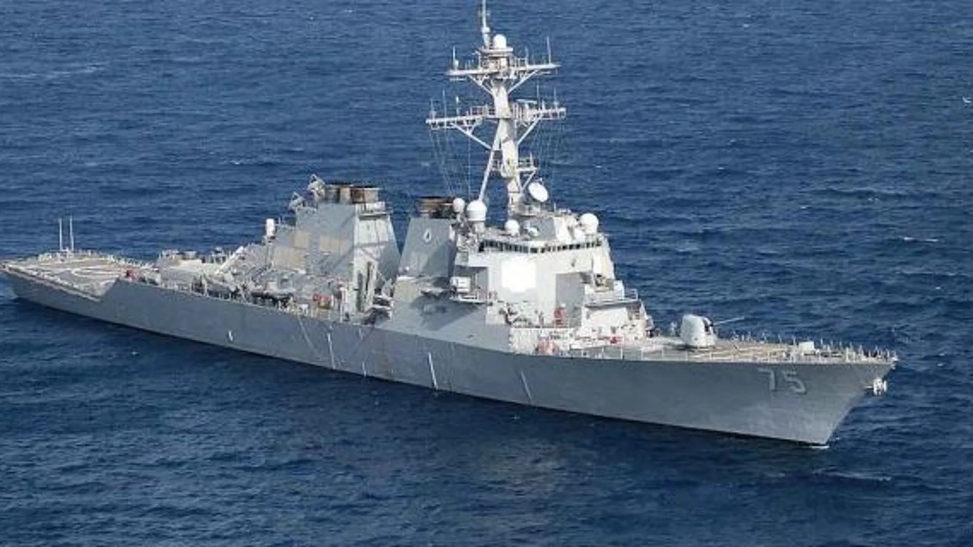 El destructor USS Donald Cook, que lanzó misiles Tomahawk contra Siria, tiene su base en Rota (Cádiz).