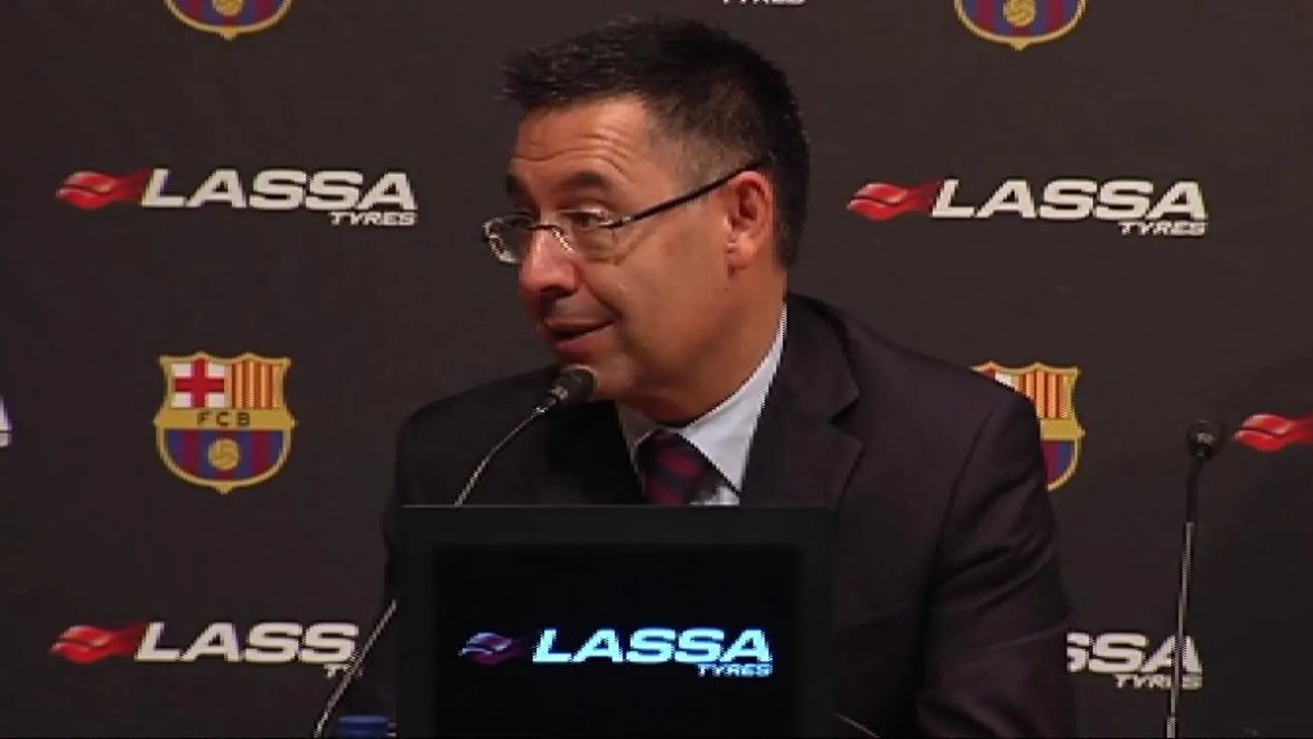 El presidente del FC Barcelona Josep Maria Bartomeu