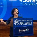 Soraya Saenz de Santamaría. Foto: Twitter
