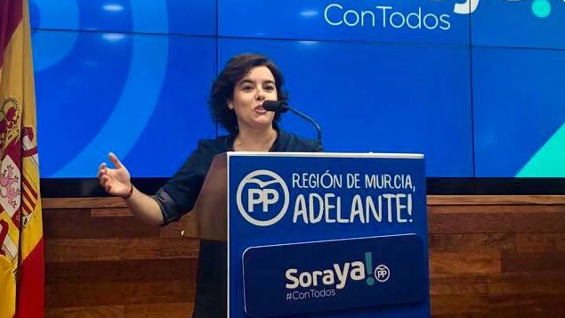 Soraya Saenz de Santamaría. Foto: Twitter