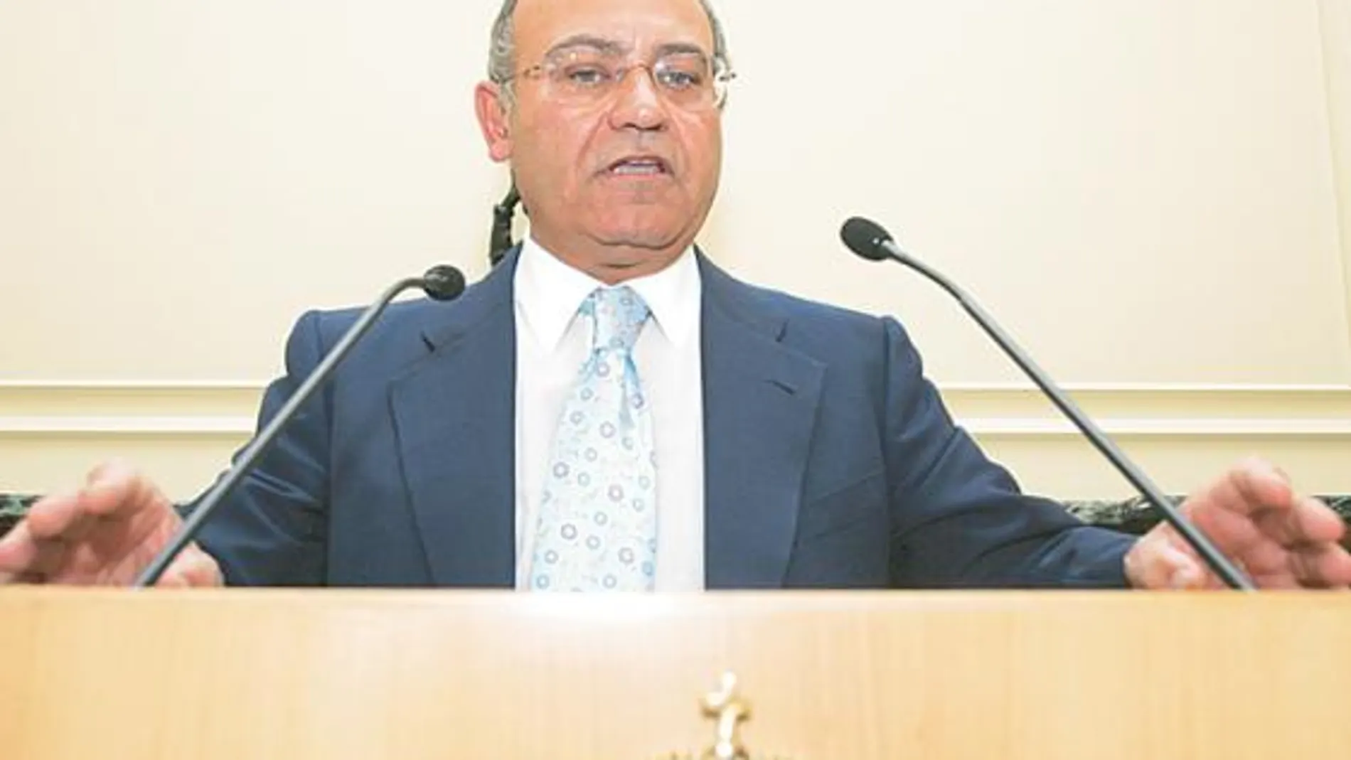 Gerardo Díaz Ferrán, presidente de la CEOE, en una imagen de archivo