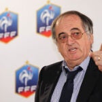 Noël Le Graët, presidente de la Federación Francesa de Fútbol