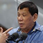 El presidente filipino, Rodrigo Duterte, el pasado día 13