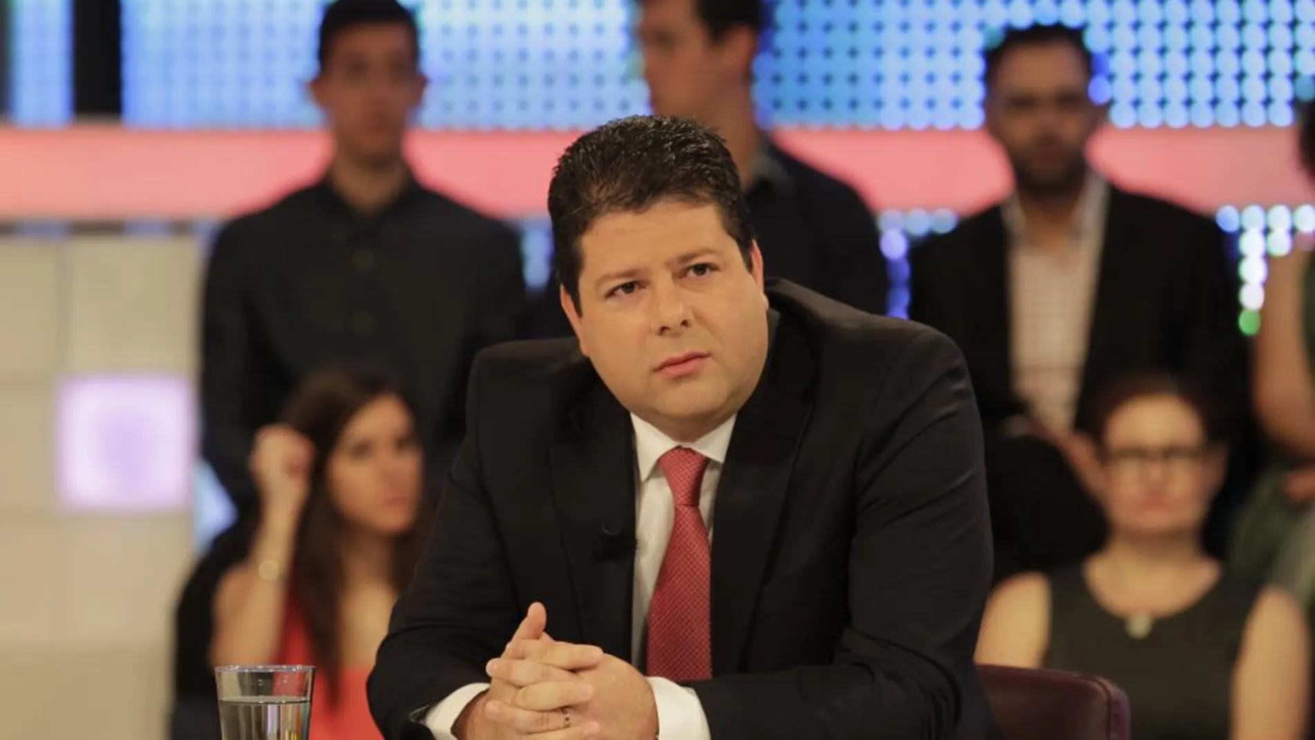 El ministro principal de Gibraltar, Fabián Picardo, durante su participación en el programa de Antena3 "Espejo Público", el año pasado