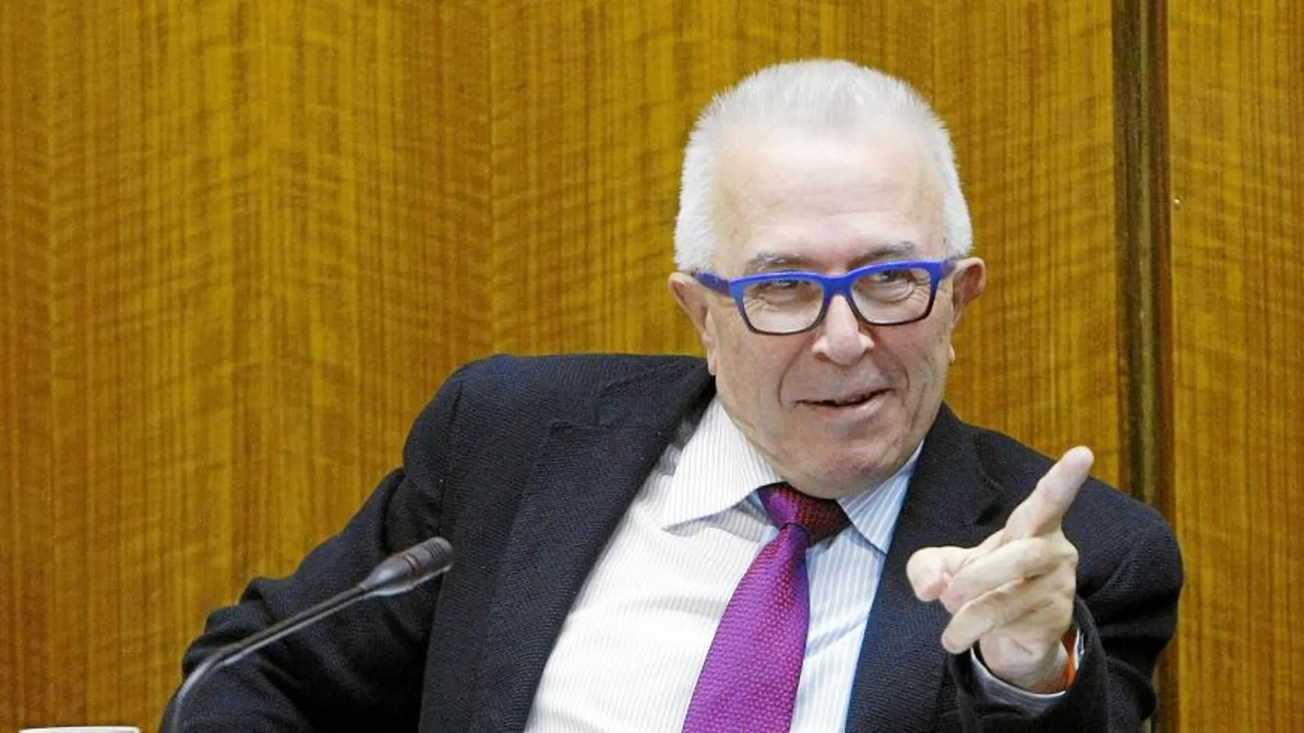 Sánchez Maldonado, en una imagen de archivo en el Parlamento