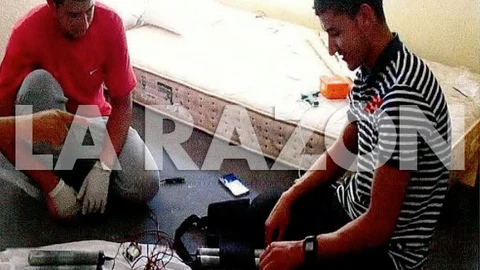 Dos de los terroristas en la casa de Alcanar