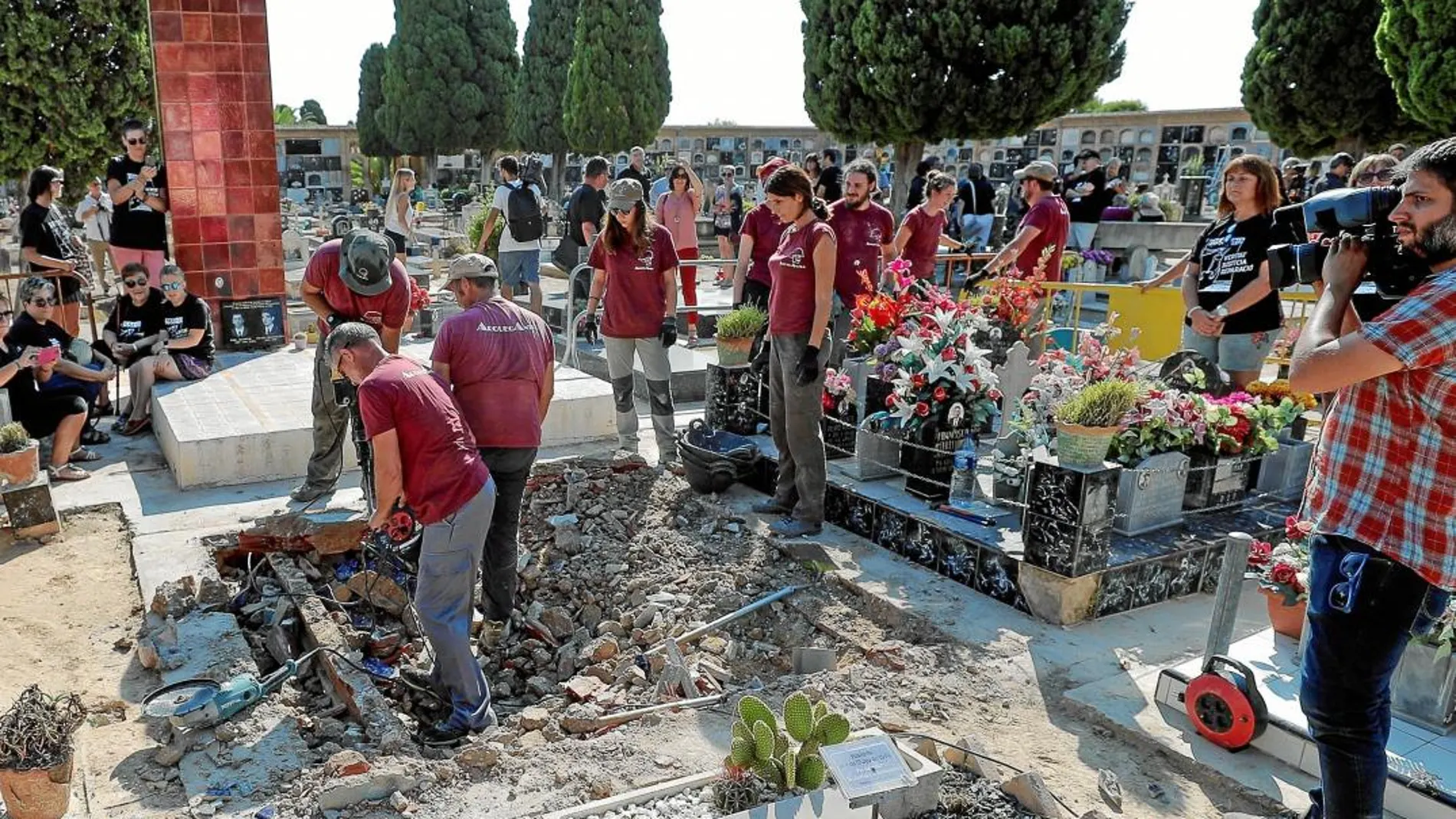 La familia de Franco, tajante: «La exhumación no la contemplamos»